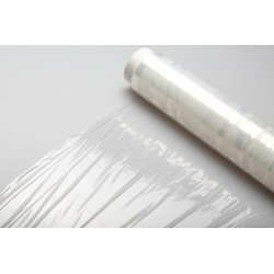 Stretch skaidri rankinė pakavimo plėvelė 45cm/17mk 230 m