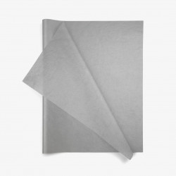 Šilkinis popierius 19 gsm. , 500x750 mm - Silver