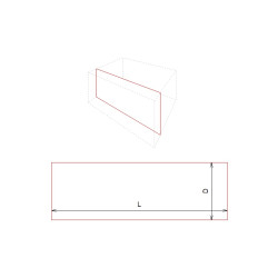 Fefco 0902 Ilgis mm  x plotis mm  x aukštis mm